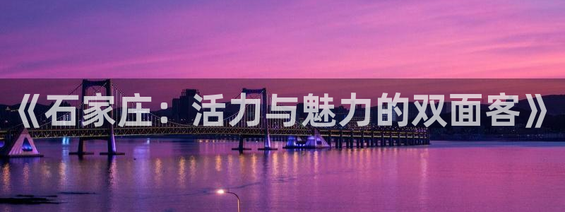 《石家庄：活力与魅力的双面客》